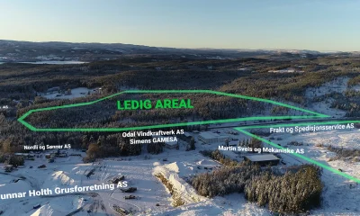 Ledig areal 1 - Med tekst